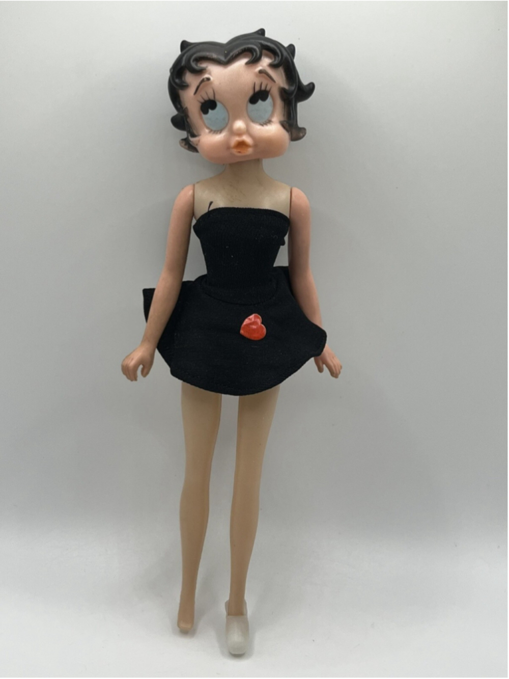 Vintage 1960s Betty Boop Blow Mold Fashion Doll Shimmel Sons RARE SEE ALL
